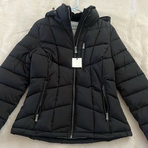 Black Calvin Klein Coat